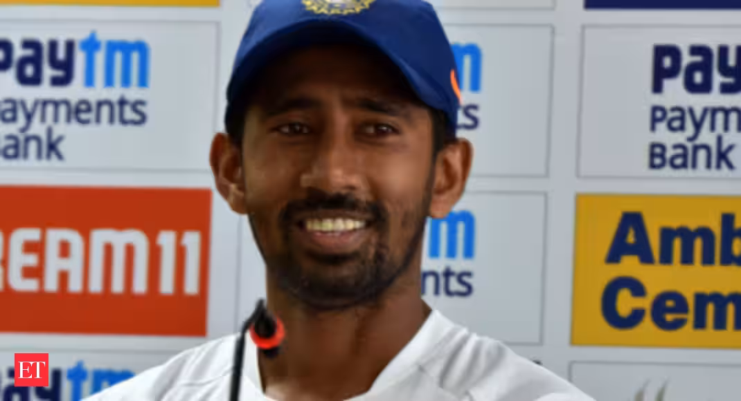 Team India get Wriddhiman Saha boost, Ganguly says stumper will be fit for Australia tests