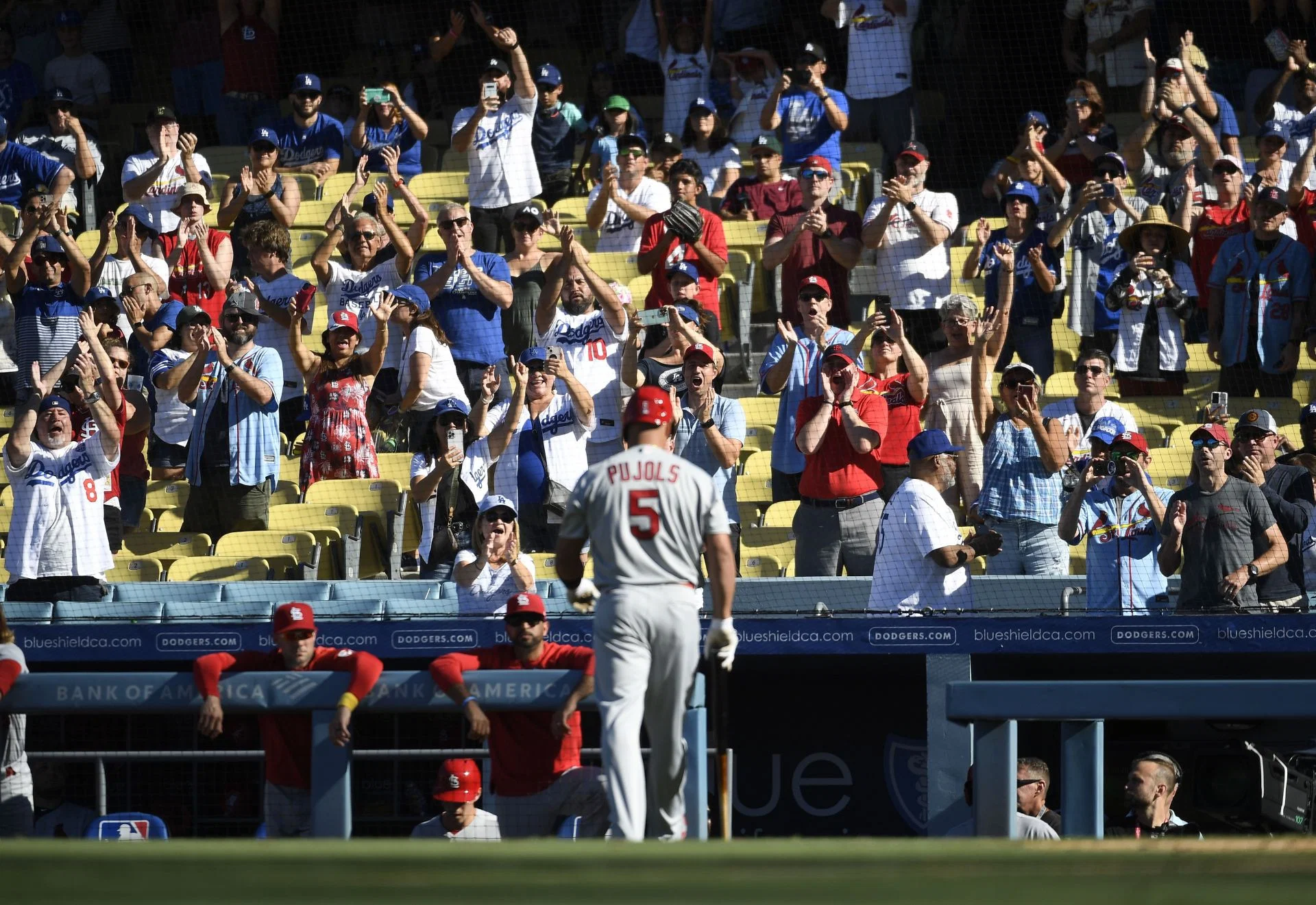 MLB fans amazed by Albert Pujols' incredible performance in the final act of his Hall of Fame career: "Going o