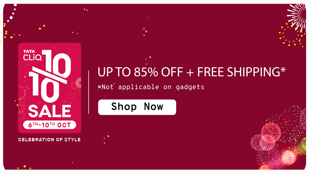 Tata CLiQ 10/10 Sale 2022: Time to grab incredible offers on Tata CLiQ - Smartprix