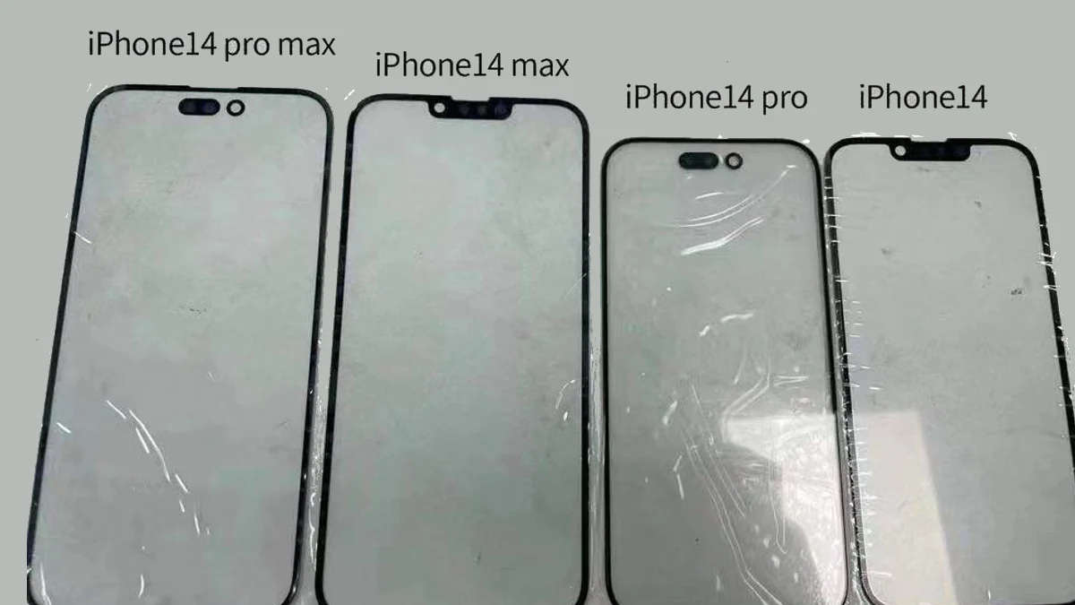 iPhone 14 Series Design Suggested in Panel Leak, Display Differences Tipped
