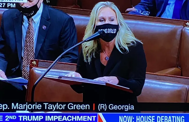 Trump Impeachment a War of Words and Masks
