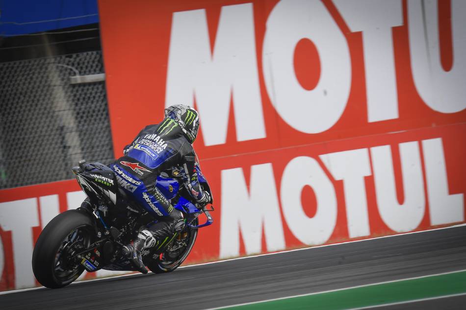 Dutch GP: Vinales fastest on a rain-affected day