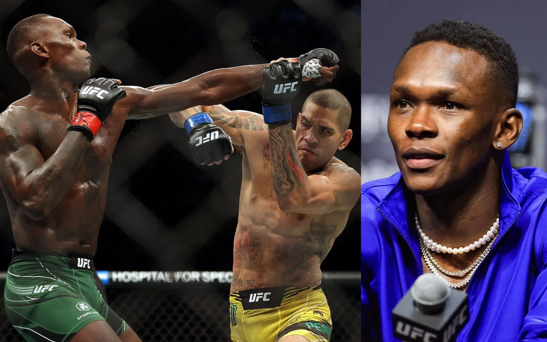 Israel Adesanya on what Pereira said to him after UFC 281