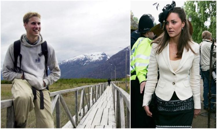 Year off: Kate Middleton and William's gap year travels to Florence and Chile