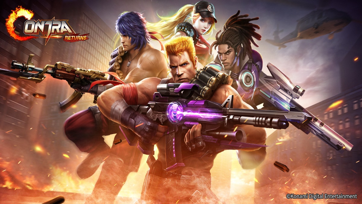 Contra Returns Is Releasing on July 26 for Mobile Gamers in Select Regions