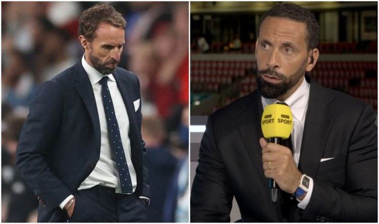 Rio Ferdinand calls out Gareth Southgate over England loss - 'Could've been more positive'