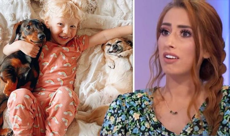 Stacey Solomon celebrates bringing son Rex home from hospital in pregnancy update