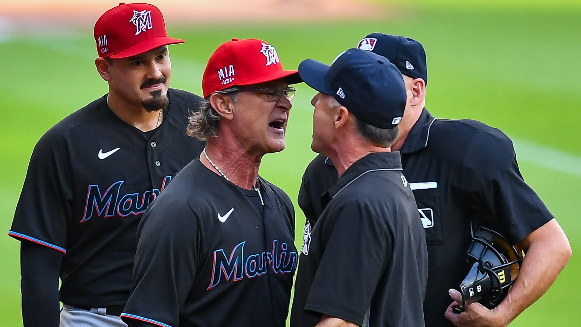 Marlins' Don Mattingly: Umps were 'bullied' into ejecting Pablo Lopez for hitting Ronald Acuna Jr.