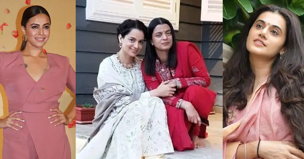 Rangoli Chandel takes an open dig at Swara Bhaskar and Taapsee Pannu