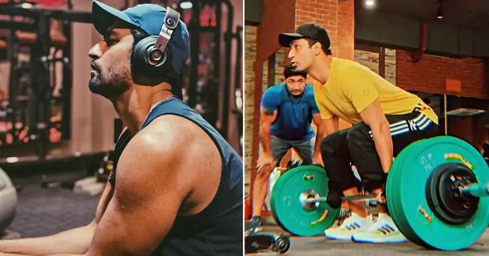 Vicky Kaushal Does Some Heavy Lifting And Amazes Us With His Dedication For Fitness