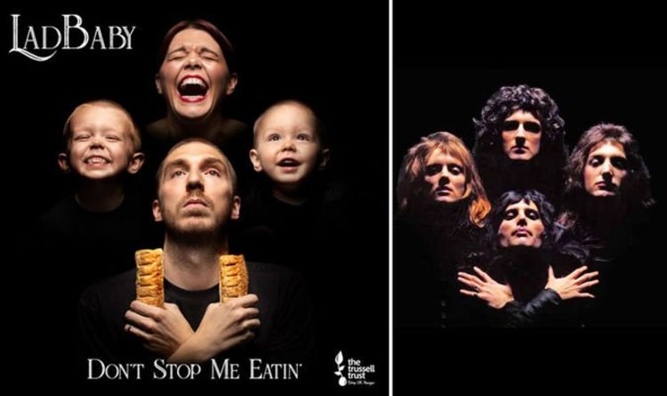 Freddie Mercury: LadBaby on Queen inspired Bohemian Rhapsody cover and 'nightmare' shoot