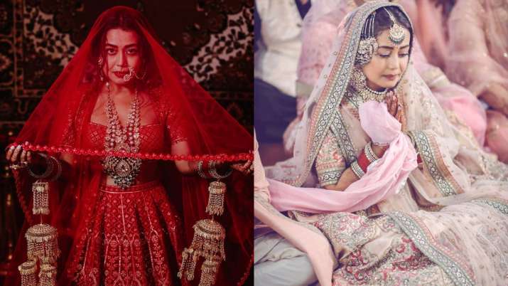 Yahan Bhi Remake: Neha Kakkar trolled for copying Deepika, Anushka Sharma & Priyanka's wedding attire