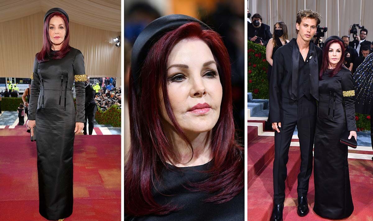 Priscilla Presley, 76, looks a fraction of her age as she wows with Elvis star at Met Gala