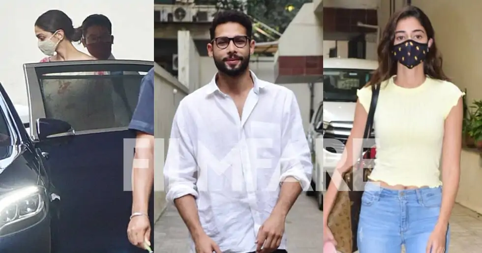 Photos: Deepika Padukone, Siddhant Chaturvedi and Ananya Panday spotted in the city