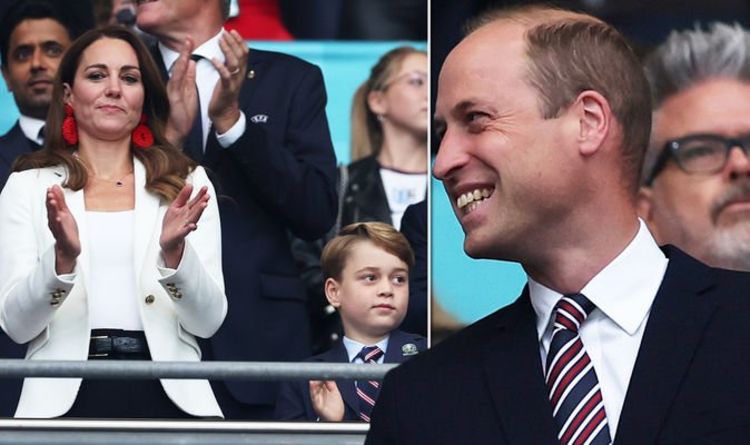 'Picture of pure elation': Prince William's joy with Kate and George 'genuine emotion'