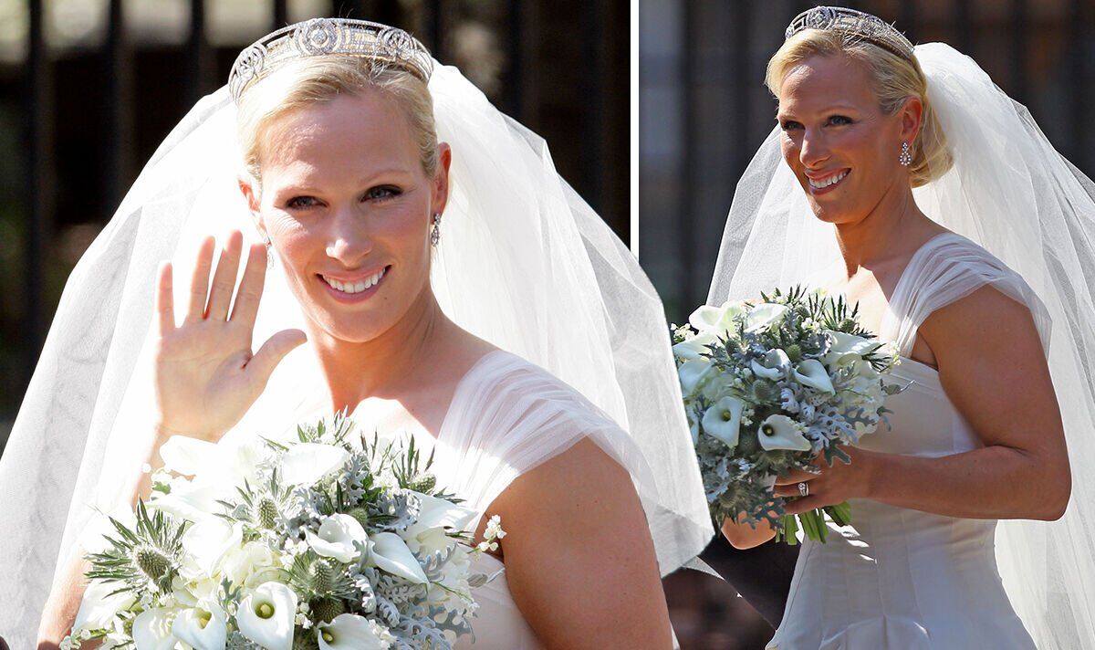 Meander Tiara: Zara Tindall's 'glamorous' wedding tribute to Prince Philip worth £4million