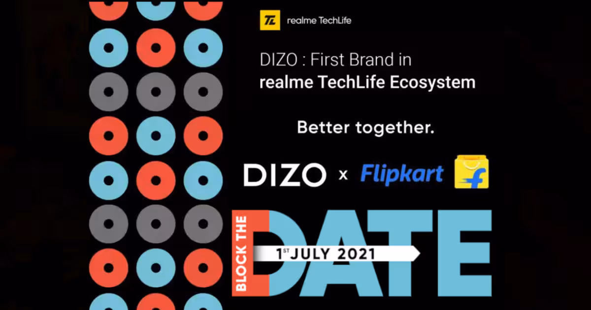 Realme DIZO announces launch date for its first product | 91mobiles.com