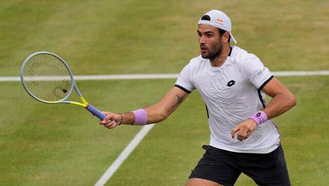 Matteo Berrettini beats Dan Evans in straight sets to enter Queen's semi-finals-Sports News , Firstpost