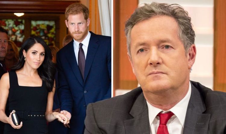 Piers Morgan rages at Meghan and Harry's 'shameless greed' as Queen 'stoically' does duty