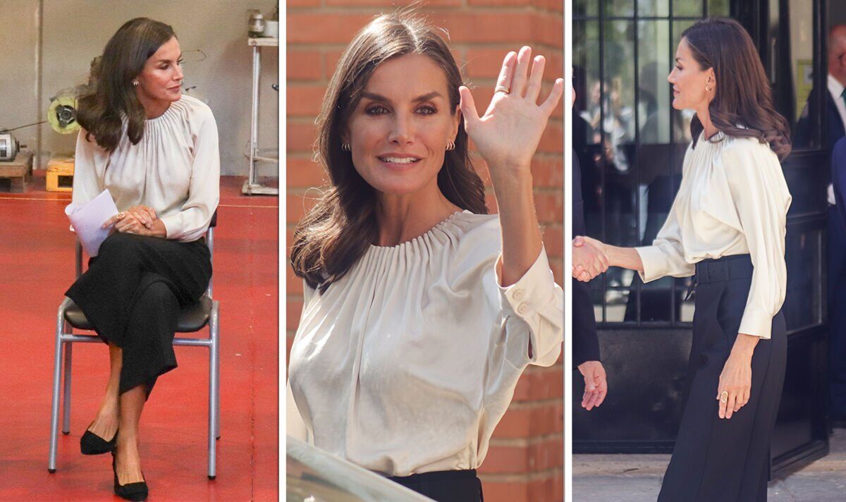 Queen Letizia debuts new 'silver' hair but outfit divides opinions