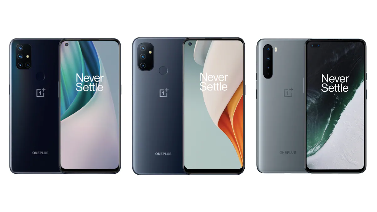 OnePlus Nord N10 5G vs OnePlus Nord N100 vs OnePlus Nord