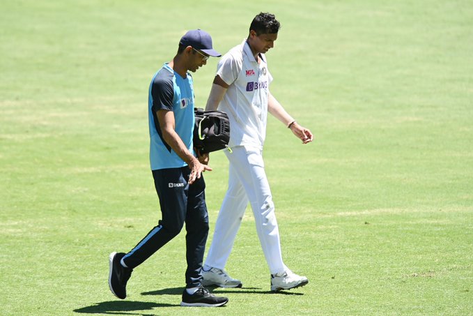 India vs Australia 4th Test: Navdeep Saini under medical observation after complaining of groin pain