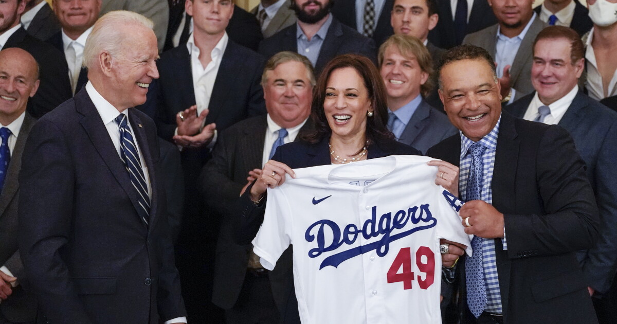 Dodgers celebrate World Series title at White House, then extend winning streak