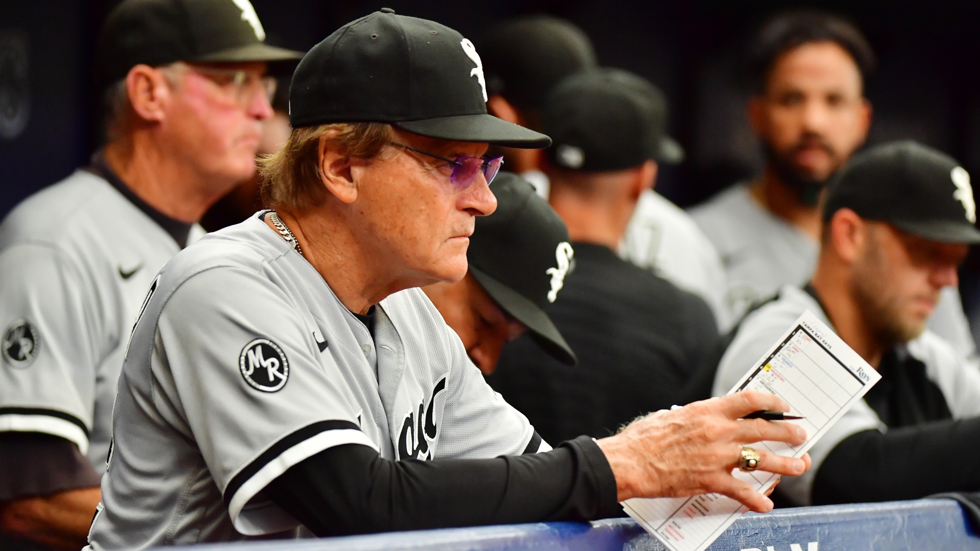 White Sox manager Tony La Russa caught yelling at rookie catcher Seby Zavala