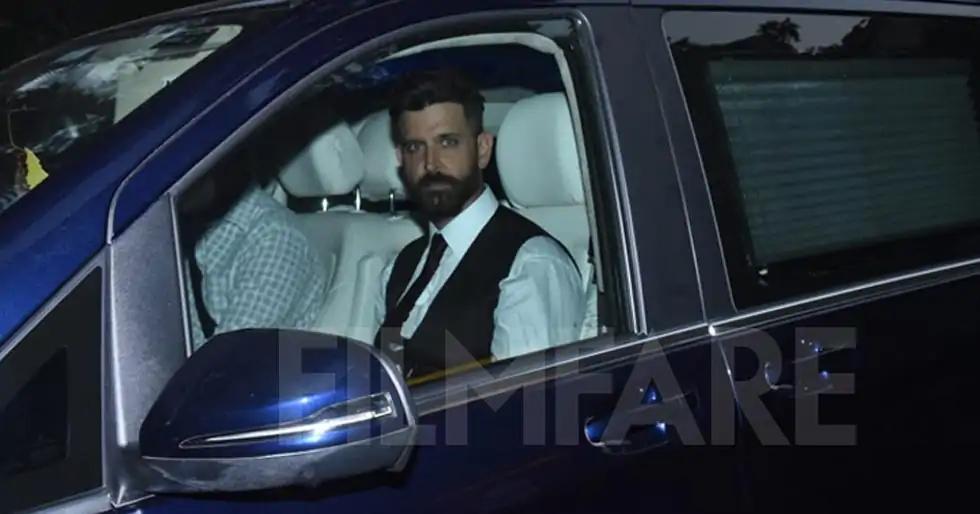 Photos: Hrithik Roshan clicked heading out in his customized Mercedes-Benz
