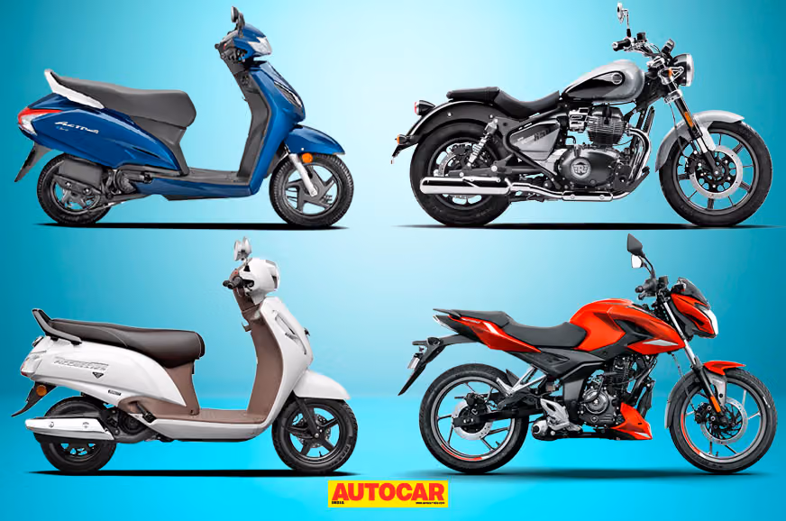 April-December 2022 bike, scooter sales: Hero, Honda, TVS, Bajaj, Royal Enfield, Suzuki