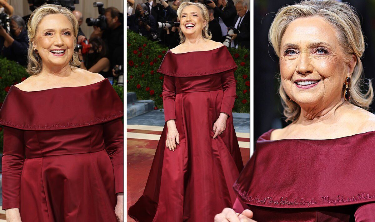 Hillary Clinton: Hidden meaning behind the former First Lady's Met Gala gown