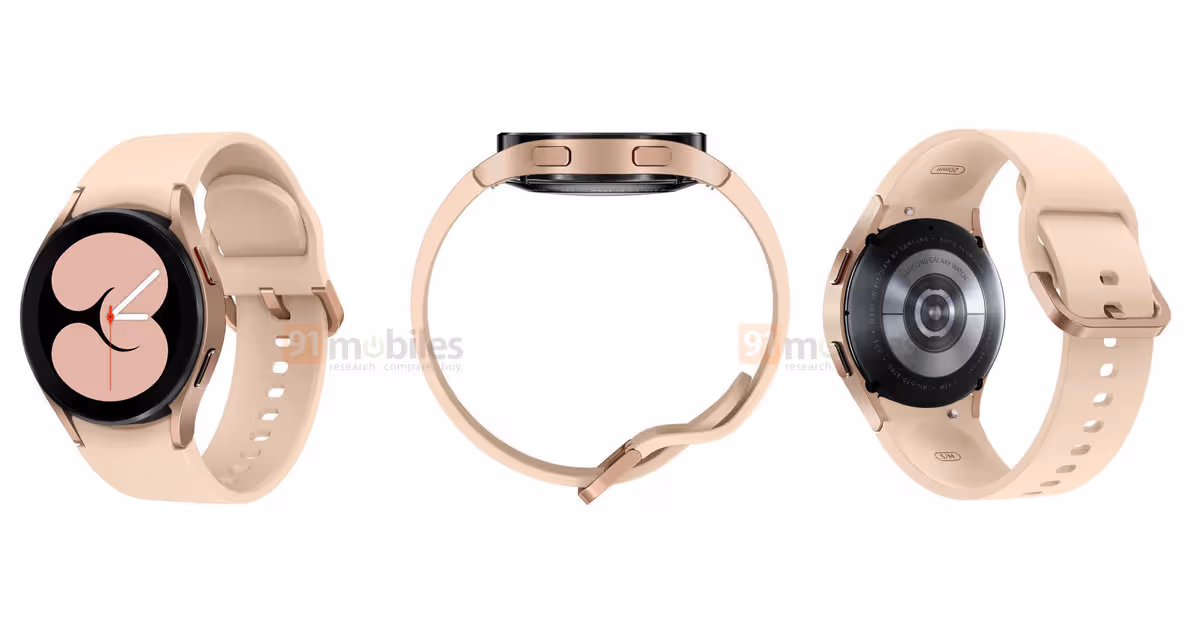 [Exclusive] Samsung Galaxy Watch4 design, features, and more details revealed via official renders | 91mobiles