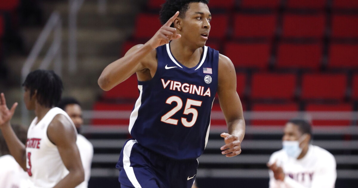 Lakers get close look at draft prospects Trey Murphy, Nah'Shon Hyland