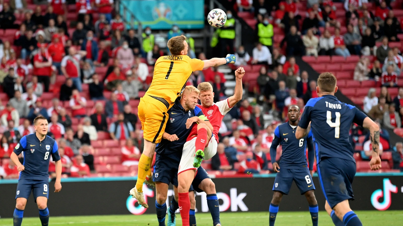 Euro 2020: Debutants Finland beat Denmark but game overshadowed by Eriksen collapse