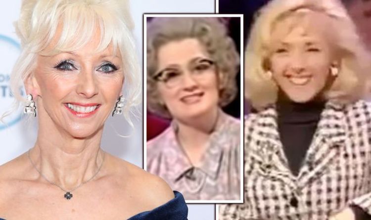 Debbie McGee reacts as famous Mrs Merton clip resurfaces: