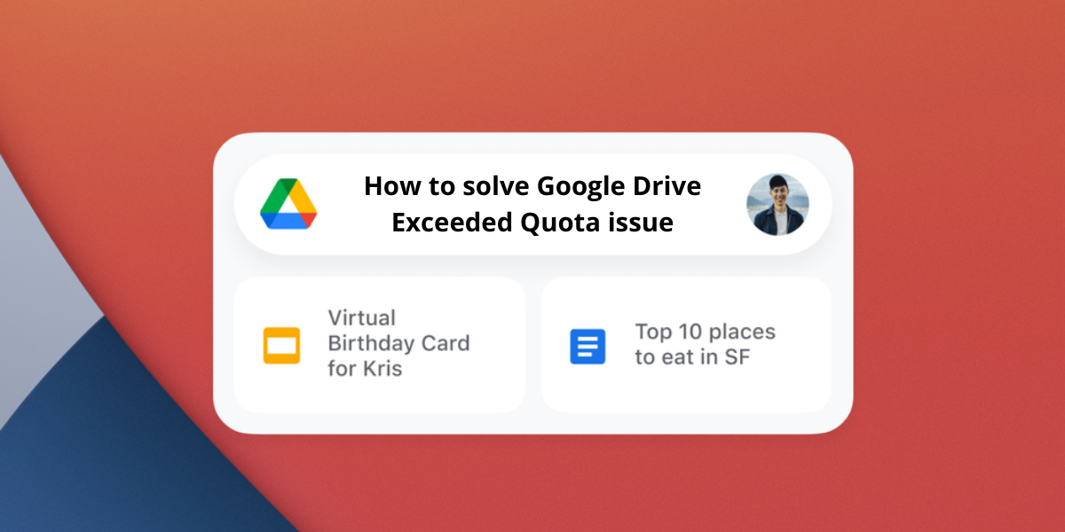 How to solve Google Drive Exceeded Quota issue - Smartprix
