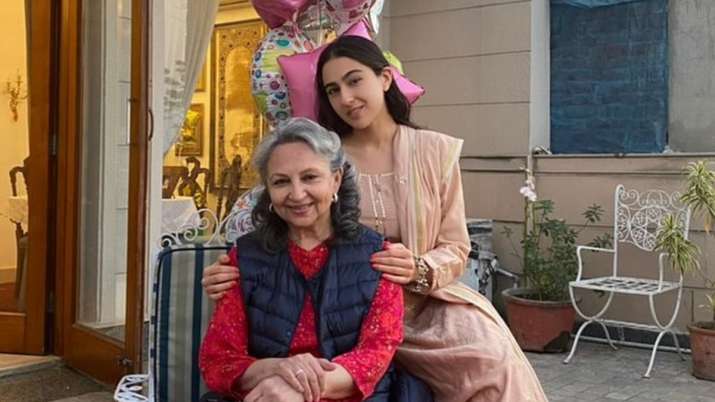 Sara Ali Khan wishes 'badi amman' Sharmila Tagore, shares photos from birthday celebrations