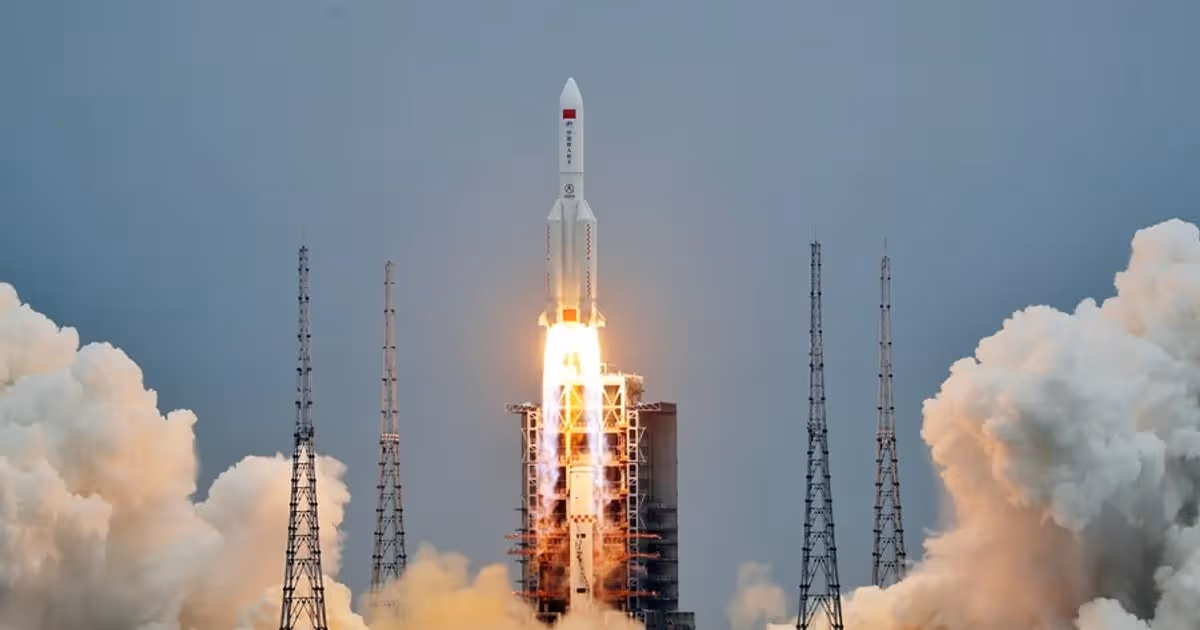 Watch: 50-metre Chinese rocket re-enters Earth and disintegrates, video viral