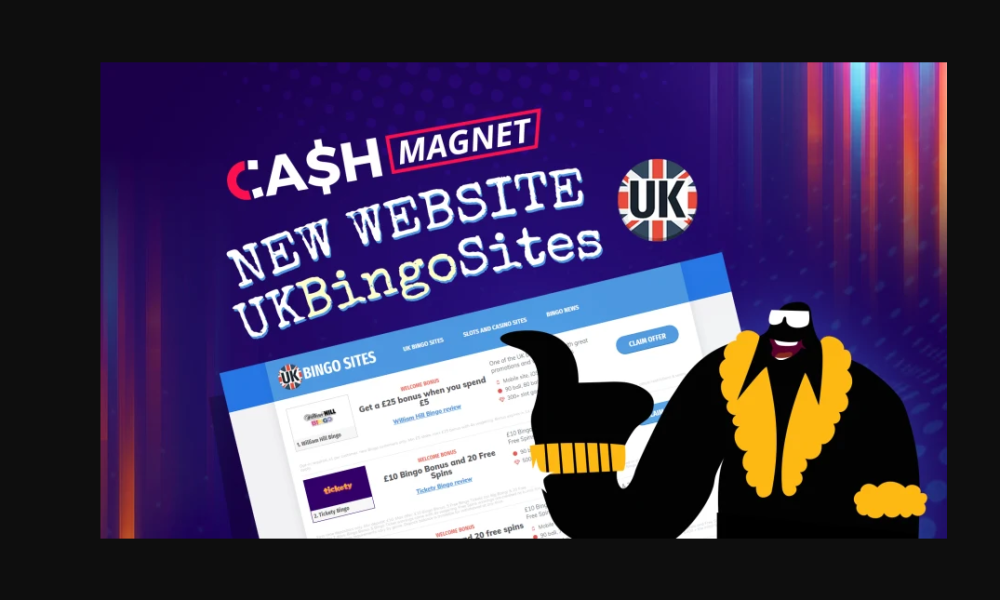 CashMagnet Ltd Expands its Offering by Acquiring UKBingosites.co.uk
