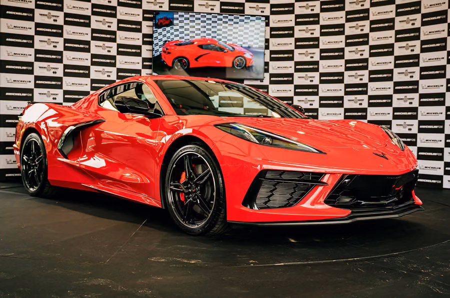 Right-hand drive Chevrolet C8 Corvette debuts at Goodwood