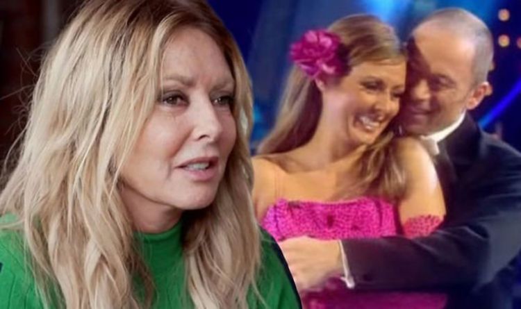 Carol Vorderman left with 'egg-shaped' injury after ‘fracturing a rib’ on Strictly