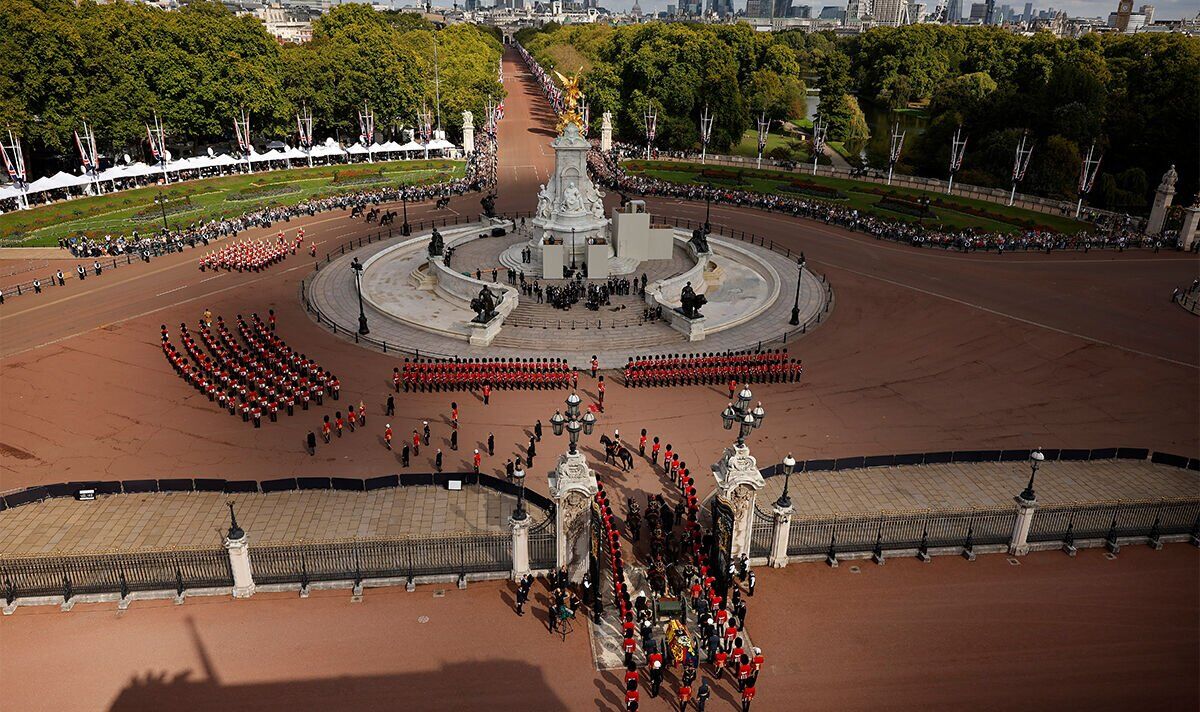 Funeral procession route map - Where to stand to pay respects to Queen