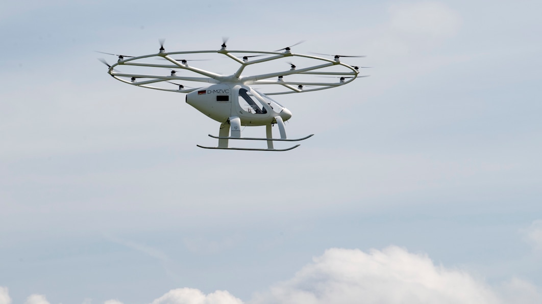 Air taxi startup Volocopter gains key E.U. certification