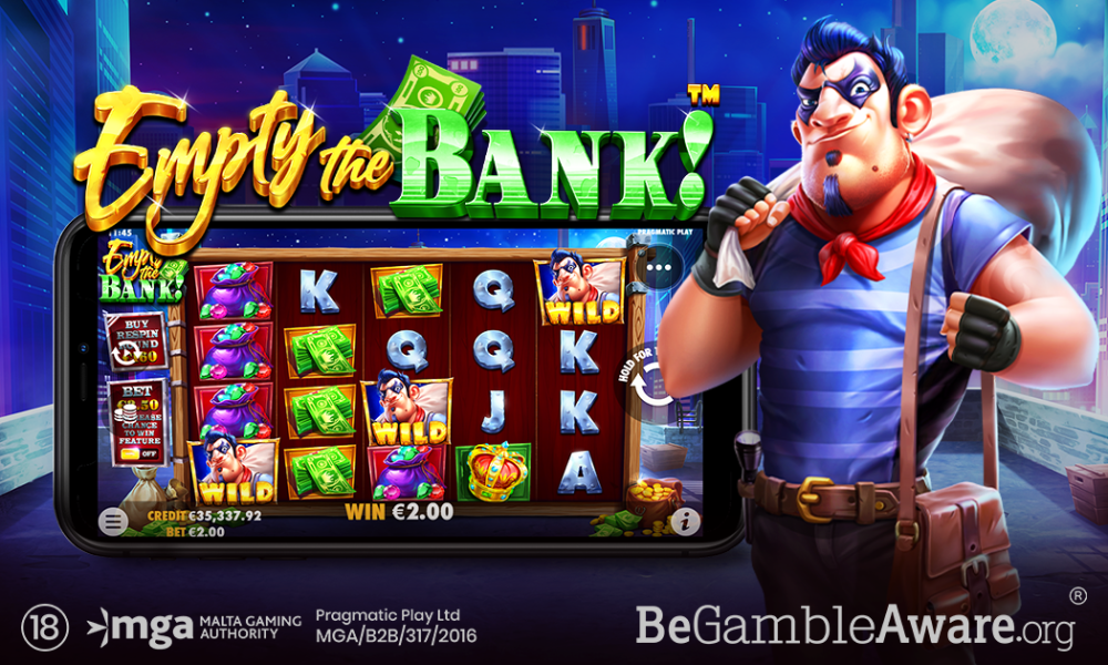PRAGMATIC PLAY MAPS OUT THE PERFECT GETAWAY IN EMPTY THE BANK™
