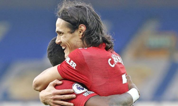 What Man Utd star Edinson Cavani said after scoring in crucial Everton win