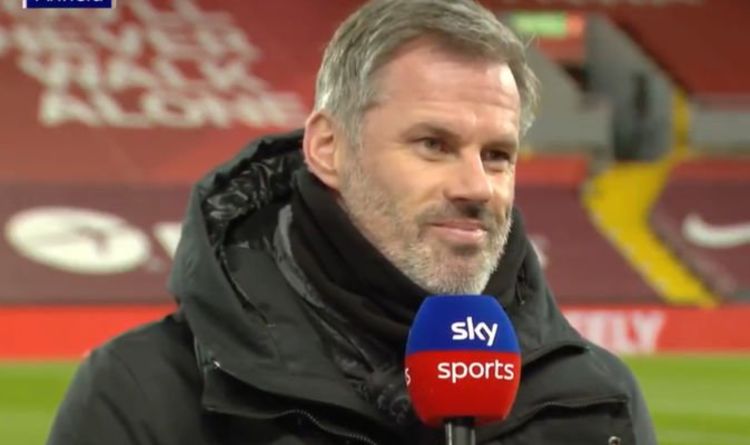 Jamie Carragher disagrees with VAR decision which has Chelsea fans fuming