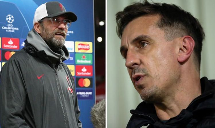 Liverpool boss Jurgen Klopp hits back at Gary Neville after Sir Alex Ferguson claim