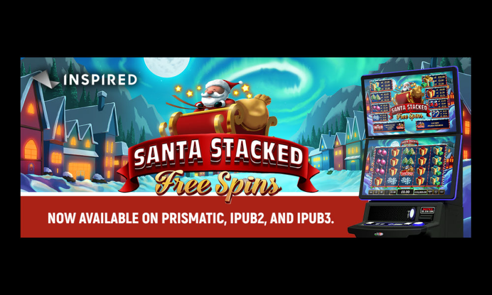 INSPIRED LAUNCHES SANTA STACKED FREE SPINS TO THE PUB ESTATE
