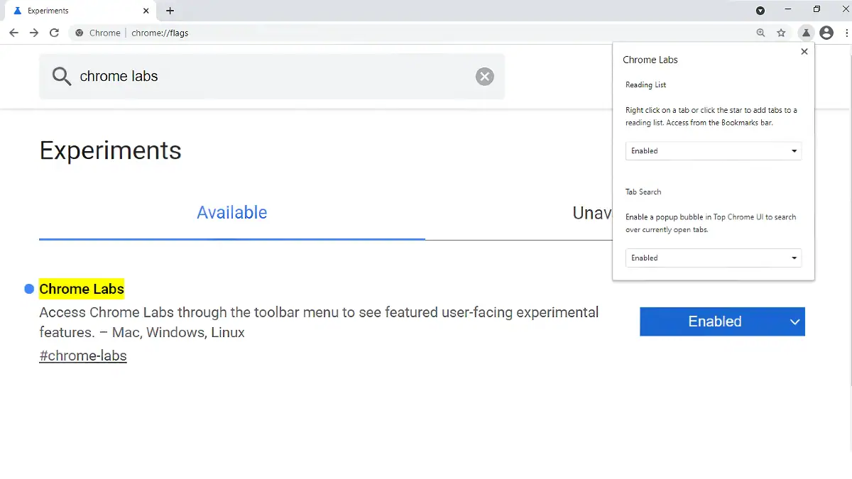 Google Chrome Labs Will Let Users Try Experimental Features Easily