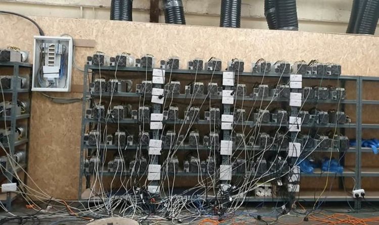 Bitcoin mining scam: Police raid alleged cannabis farm but find banks of computers
